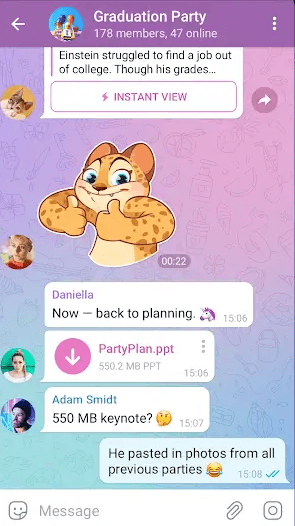 GB telegram