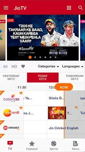 JIO TV mod apk