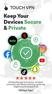 Touch VPN mod apk