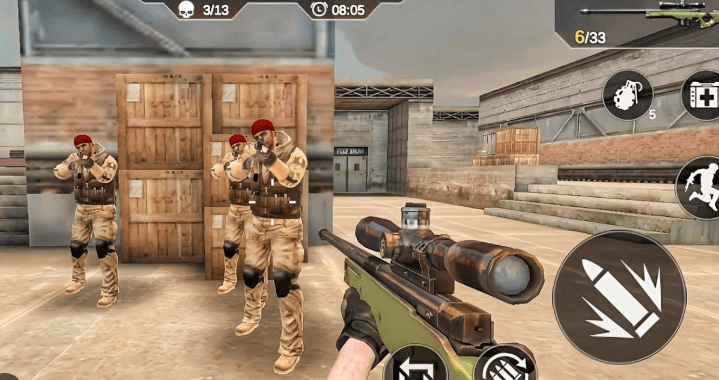 critical action gun strike mod apk