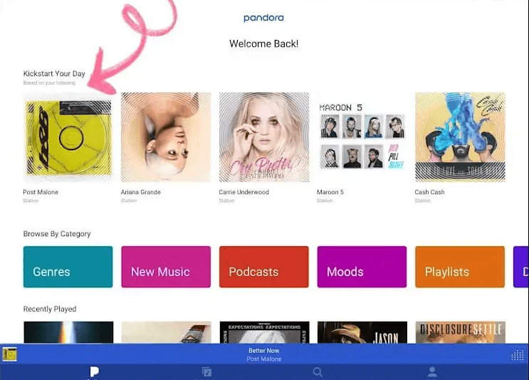 pandora radio apk mod