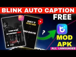 Blink Auto Captions Mod APK