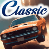 Classic Drag Racing Car